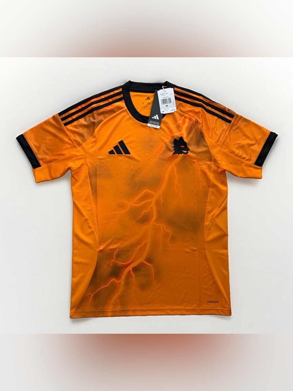 Adidas AS Roma Away Jersey 2025-2026 Men’s Medium New With Tags JJ4187 MSRP $100